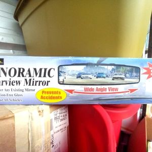 Panoramic Rearview Mirror.